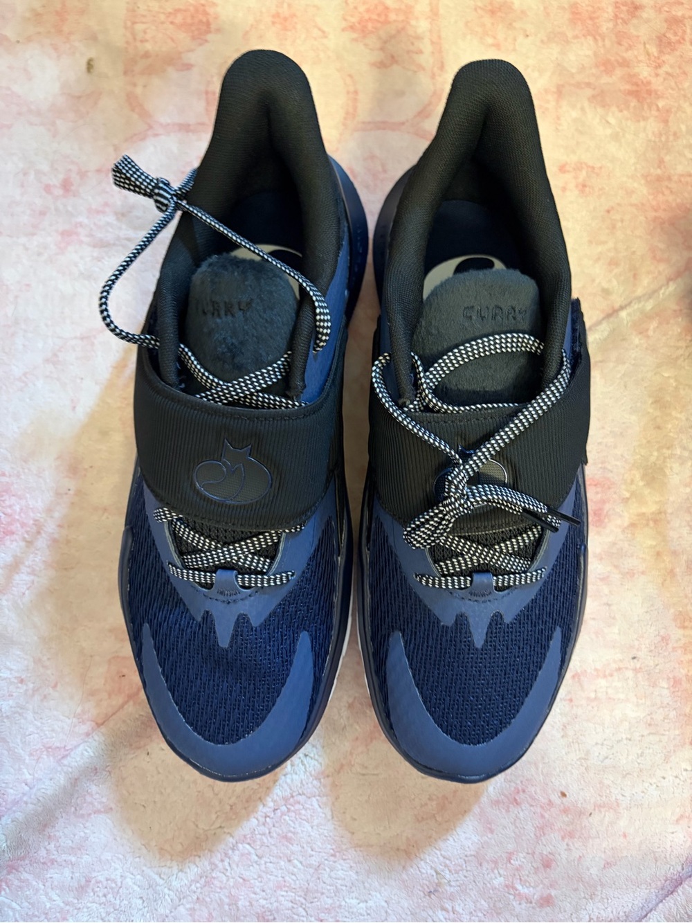 Under Armour Navy and Black Men's Basketball Shoes